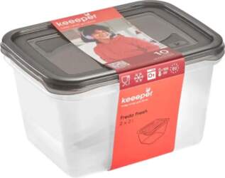 Keeeper Food container set rectangular 2x2L