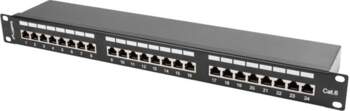 LANBERG 24-Port 1U Cat.6 Shielded