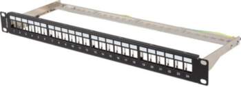 LANBERG Empty patch panel with 24