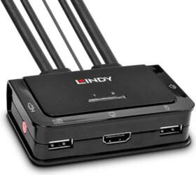 Lindy KVM Switch Compact 2 Port