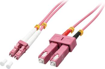 Lindy LWL-Duplex cable LC/SC OM4 2m