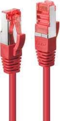Lindy Red Cat6 S/FTP patch cable