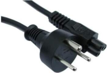 Mercodan SmarTplug computer power cable black