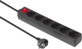 MicroConnect 6-way Schuko Socket 1.8M