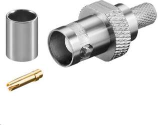 MicroConnect BNC crimp plug for RG59