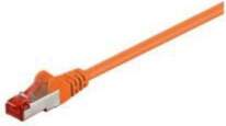 MicroConnect F/UTP CAT6 0.5m Orange