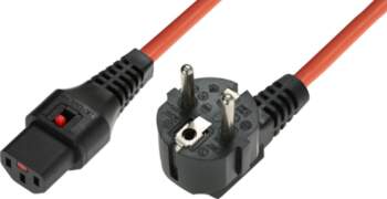 MicroConnect Powercord Schuko CEE 7/7 male