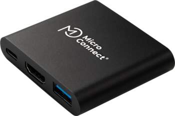 MicroConnect Premium USB-C hub to USB