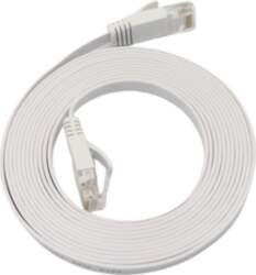 MicroConnect U/UTP CAT6A 3M White Flat