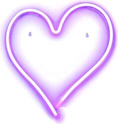 Neon LED on USB - HEART