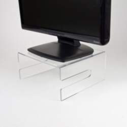 NEWSTAR ACRYLIC MONITOR RISER (FIXED MODEL)