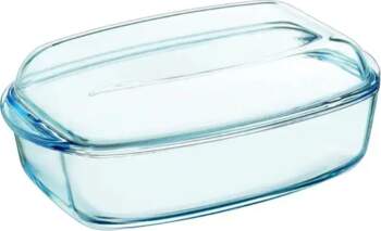 PYREX 6.5L rectangular glass container