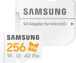 SAMSUNG SD MicroSD Card 256GB Sonic