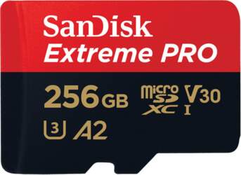 SANDISK Extreme PRO 256GB microSDXC +