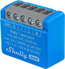 Shelly 1 Mini Gen4 smart switch
