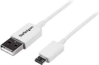 StarTech.com 1m White Micro USB