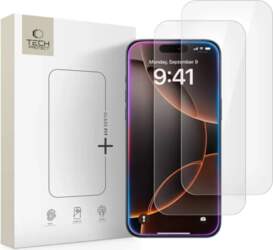 Tech-Protect TEMPERED GLASS FIT+ 2-PACK IPHONE
