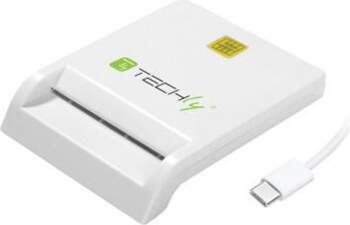 Techly Compact Smart Card ReaderWriter Usb-C