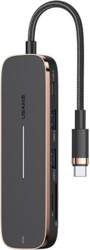 USAMS Adapter HUB 2xUSB + USB-C