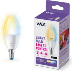 WiZ smart lamp, E14 socket, tunable