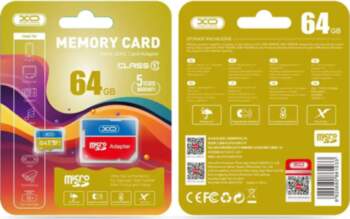 XO 64GB microSDXC Class 10 memory