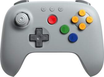 8Bitdo 64 Bluetooth gaming controller, gray