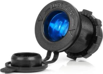Amio Waterproof Car Cigarette Lighter Socket