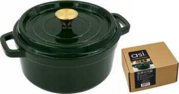 ASI COLLECTION Round cast iron casserole