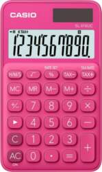 CASIO SL-310UC-RD Pocket Basic Calculator, Red
