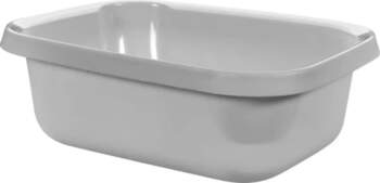 Curver Essentials rectangular bowl, 9L, grey