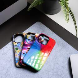 Double-layer case for sublimation, compatible with