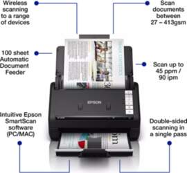 EPSON Document scanner | WorkForce ES-550W