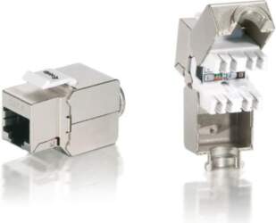 Equip Keystone Jack shielded Cat6 LSA
