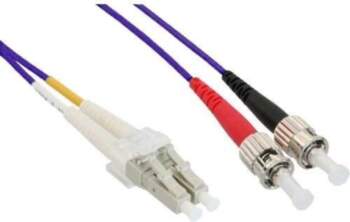 Fuj:tech InLine LC-ST multimode 50/125µm fiber