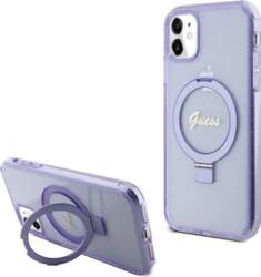 GUESS Ring Stand Script Glitter MagSafe