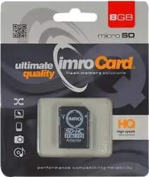 IMRO 8GB microSDHC memory card, class
