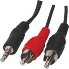 Intos 2 x RCA male to