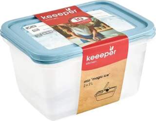 Keeeper Set of 2 rectangular food