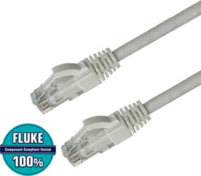 Lanview Cat6 U/UTP network cable, white