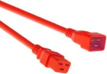Mercodan Power cable Red C20-C19 3x1