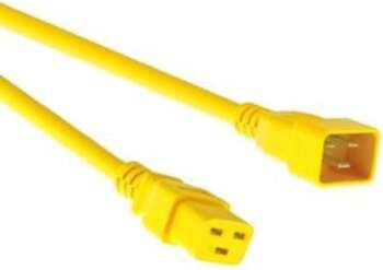 Mercodan Power cable Yellow C20-C19  3x1