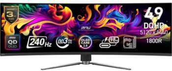 MSI MPG 491CQPXDE QD-OLED computer monitor