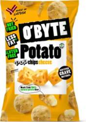 O`BYTE Potato chips with cheese flavor