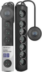 Qoltec Surge protector with Foot Quick