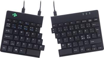 R-Go Split Break two-part ergonomic keyboard