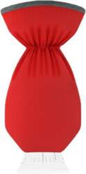 Red snow scraper with glove ()