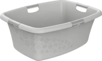 Rotho Bowl 50L with handles Flowers
