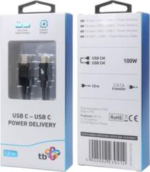 TB USB-C Cable, 1m, with LED