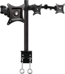 Techly Triple monitor desk mount for