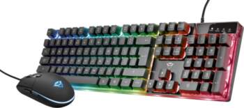 TRUST KEYBOARD + MOUSE OPT. GXT